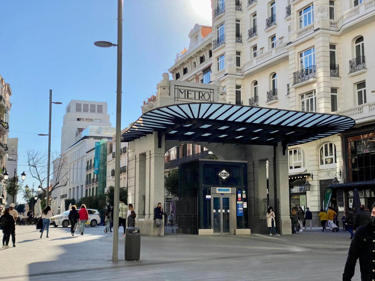 Charming Gran Via Madrid Apartment Ngoại thất bức ảnh
